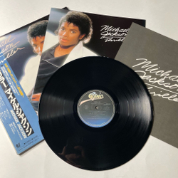 Винтажная виниловая пластинка LP Michael Jackson Thriller (Japan 1982) (Obi) Baby Be Mine