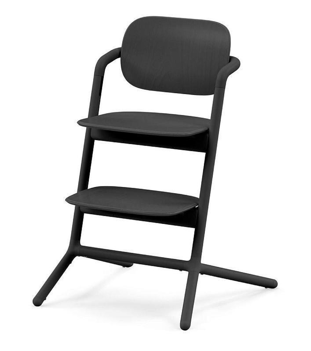 Стульчик для кормления Cybex Lemo 4 в 1 с мягкими чехлами Comfort Inlay Stunning Black/Stunning Black