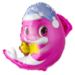 Шар Фольгированный Дельфин малыш розовый (Розовый)