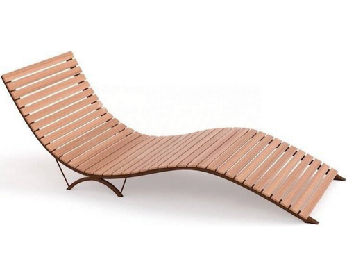 Парковый лежак 3