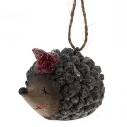 GAEM Фигурка декоративная подвесная "Ёжик", L7 W9 H6 см