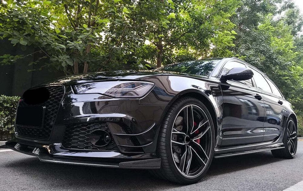 Карбоновые боковые юбки для AUDI RS6 AVANT 2013 - 2018 C7 Ауди