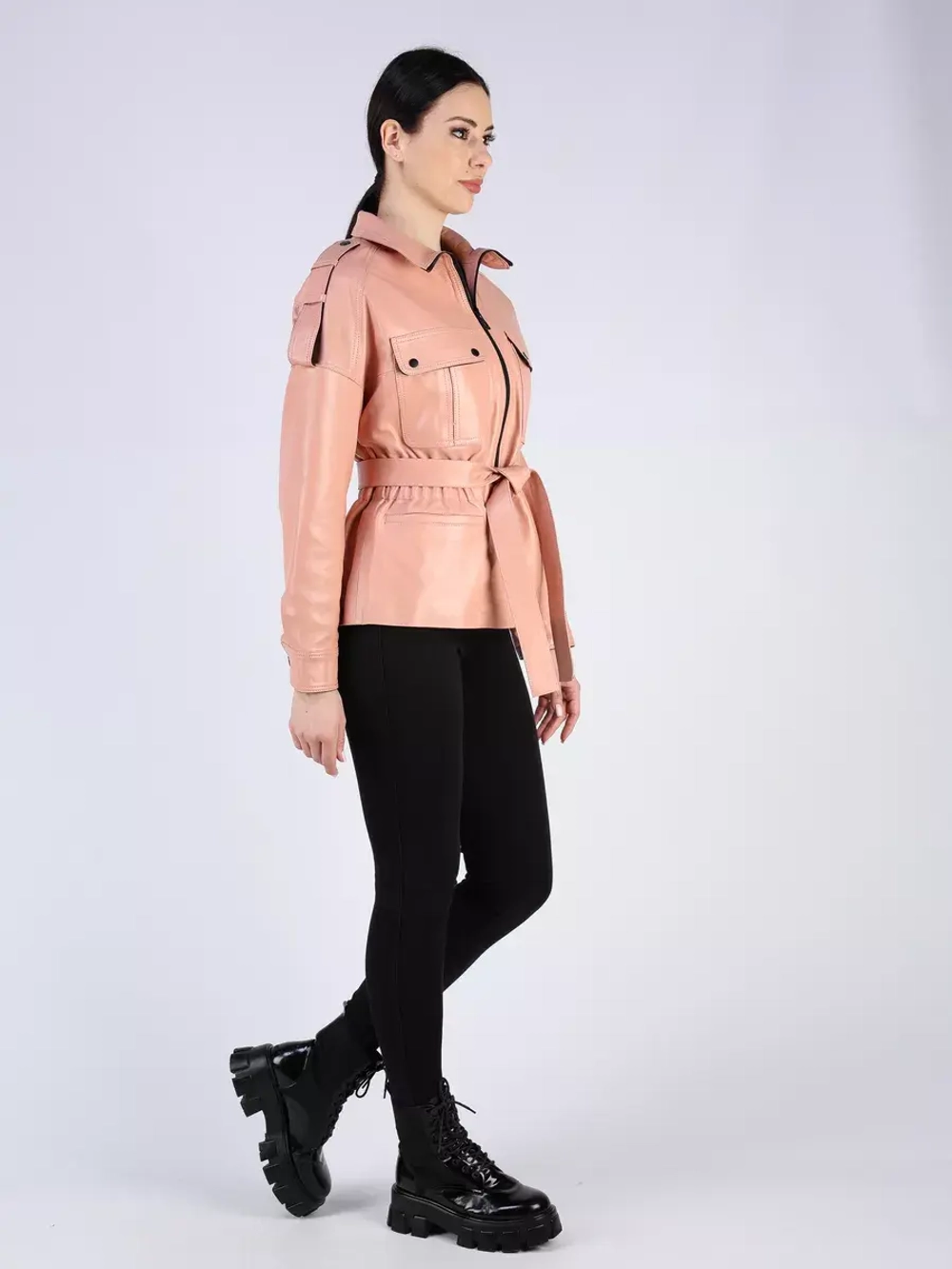 Кожаная куртка демисезонная Турция