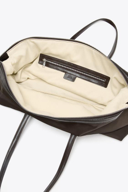 ZARA ПРЯМОУГОЛЬНАЯ СУМКА В ГОРОДСКОМ СТИЛЕ, КОРИЧНЕВЫЙ