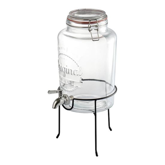 Диспенсер для напитков с подставкой maison jar, 5 л