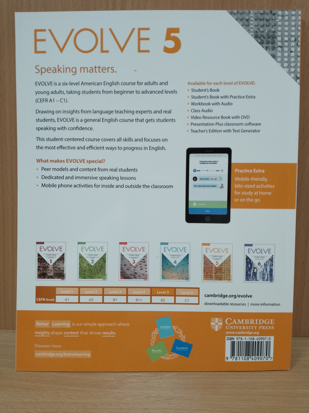 Evolve Level 5 Workbook With Audio