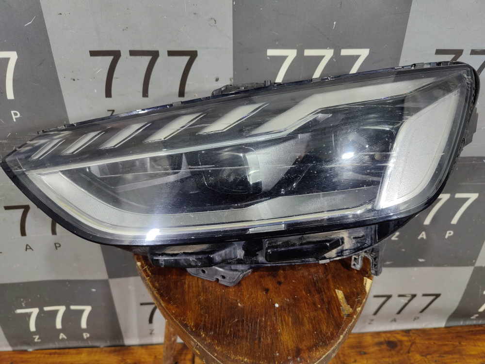 Фара левая LЕD Audi A4 (B9) 19-нв Б/У Оригинал 8W0941033D