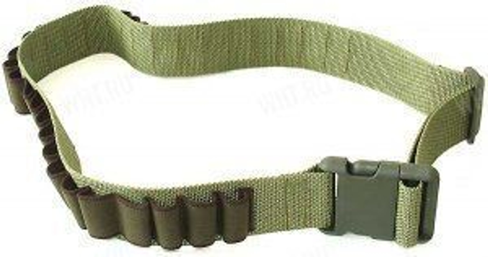 Патронташ поясной Vega Holster на 30 ружейных патронов, универсальный, узкий