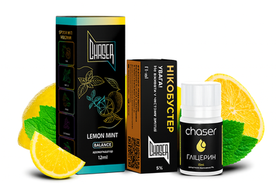 Chaser BLACK - Lemon Mint (30ml, 5% nic)