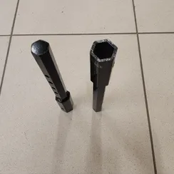 Удлинители осей к мотоблоку (шестигранник, 24 мм)