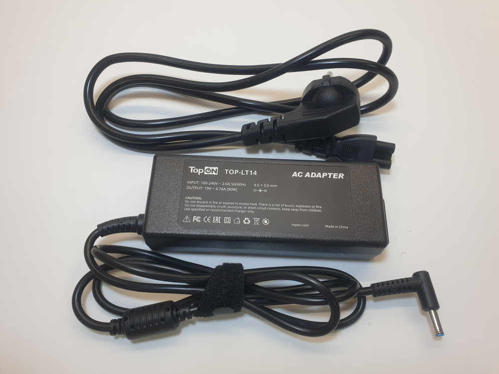 Блок питания TopOn Asus, 19V 4,74A (4,5 x 3,0)