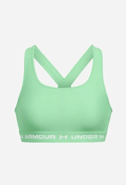 Женский топ бра Under Armour UA Crossback Mid Bra-GRN