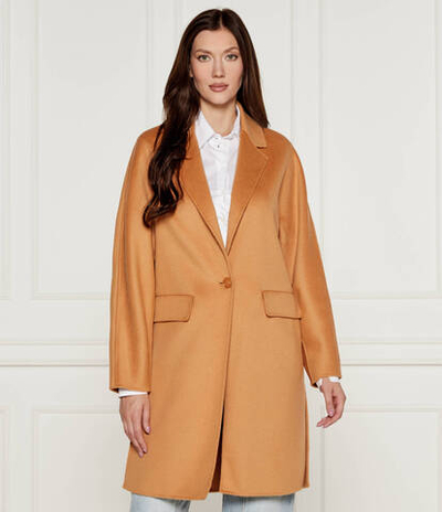 Хлопковое пальто Patrizia Pepe - светло-коричневый(8O0004 A006)