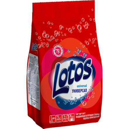 Стиральный порошок Lotos Универсальный 5 кг