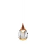 Подвесной светильник MD24001004-1A copper/clear