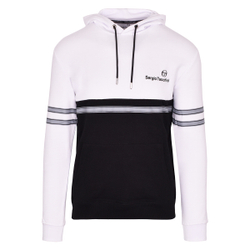 Мужская кофта теннисная Sergio Tacchini Adelmo Hoodie - white