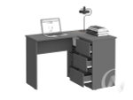 Стол письменный угловой (Ш) МС Челси (графит/графит)