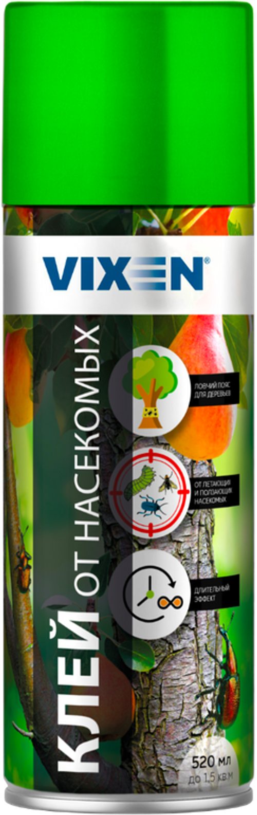 ИНСЕКТИЦИД ВИКСЕН КЛЕЙ ОТ НАСЕКОМЫХ АЭРОЗОЛЬ 520МЛ