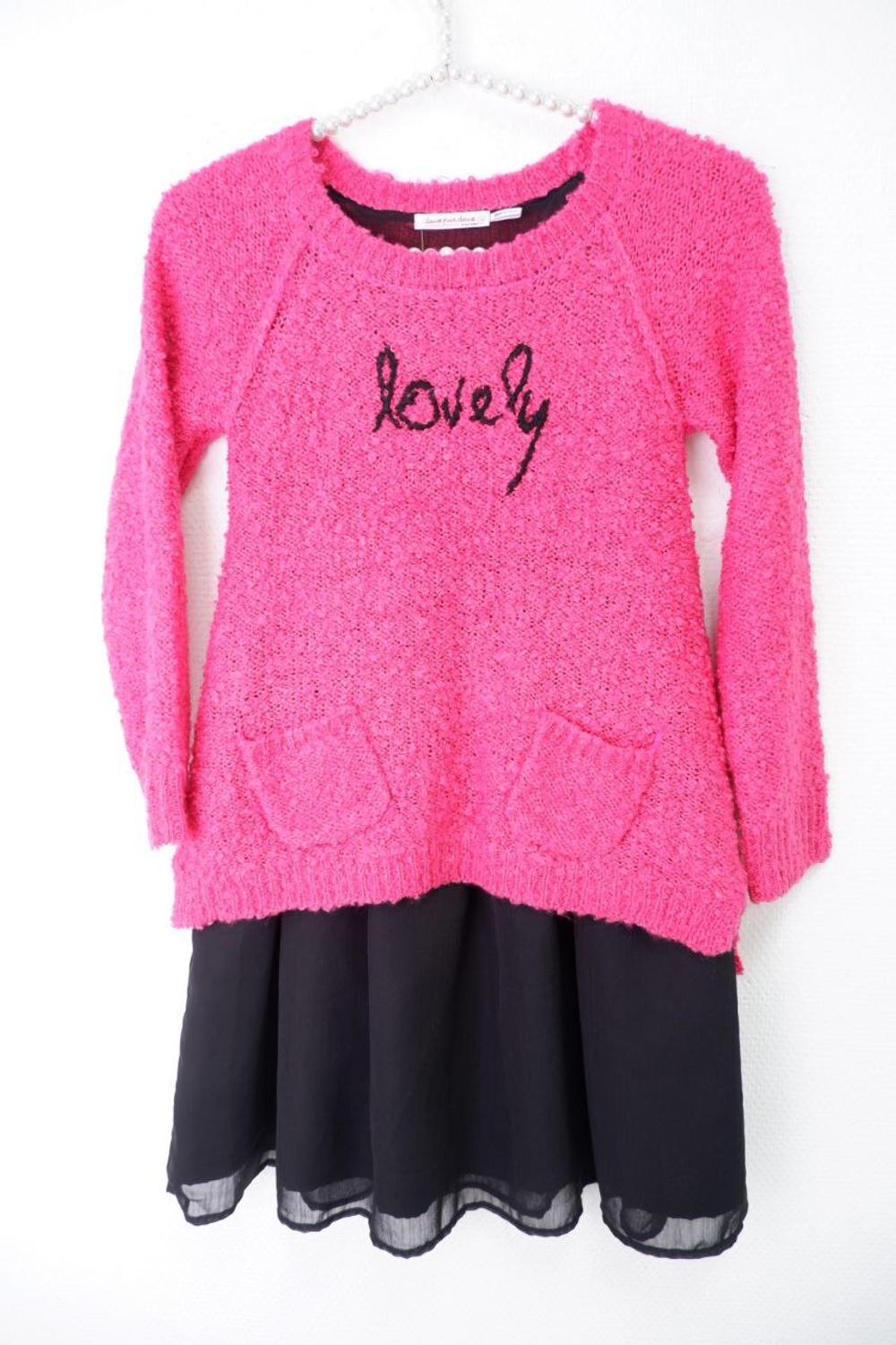 Платье Deux par Deux яркое на 12 лет