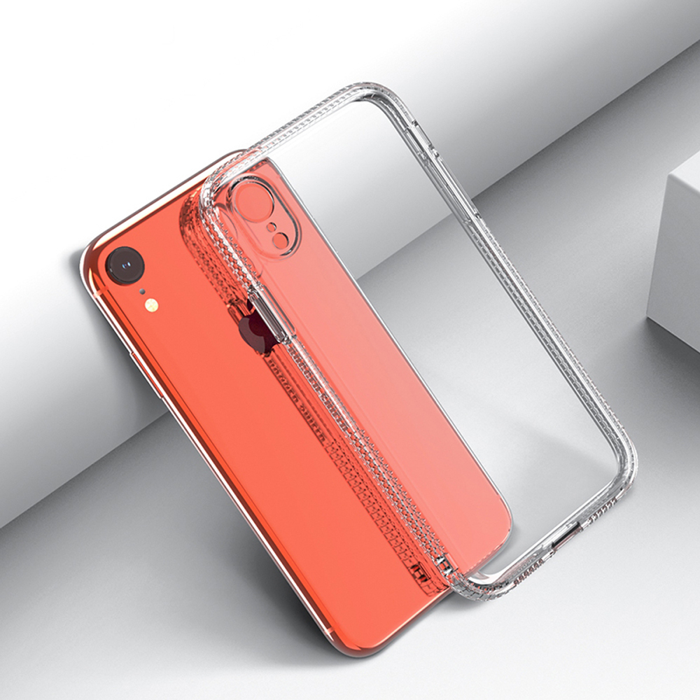Прозрачный противоударный чехол для iPhone XR, увеличенные защитные свойства, серия Clear от Caseport