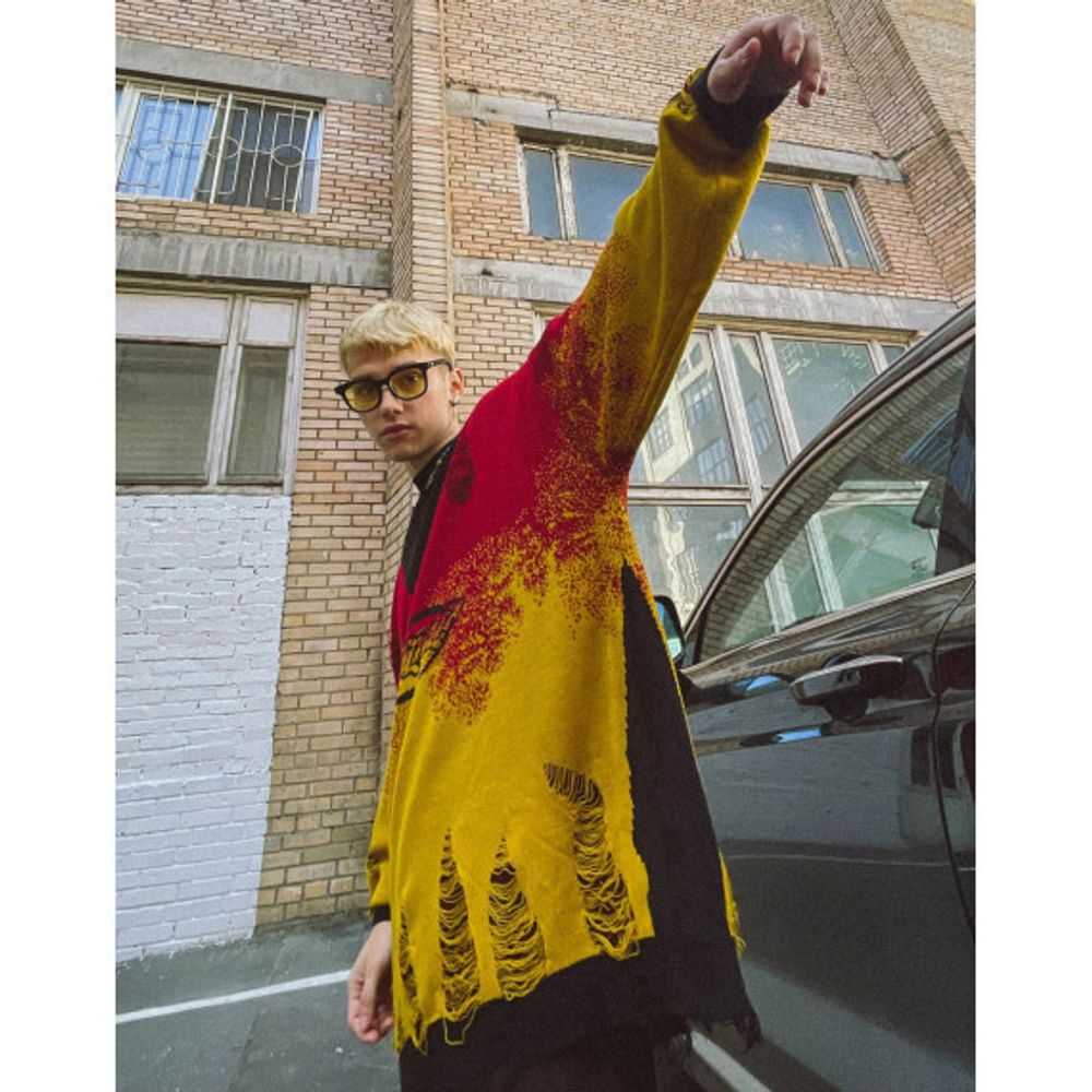 Свитер SoWhat? Logo Fire