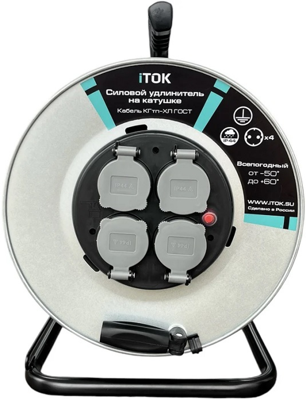 Удлинитель силовой iTOK i-CONNECT-PRO-SUK-M-T-KG-325-4-44-50