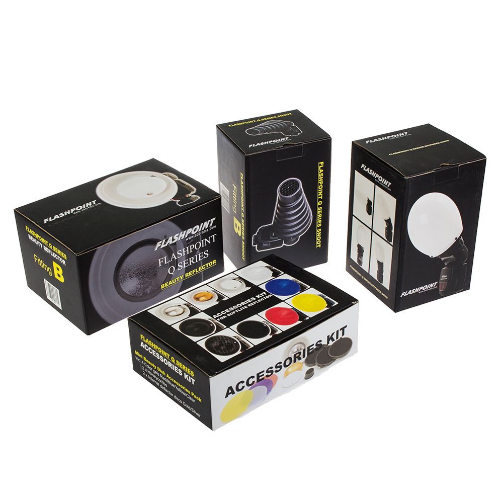 Насадки Falcon Eyes FGA-K8 для накамерной вспышки