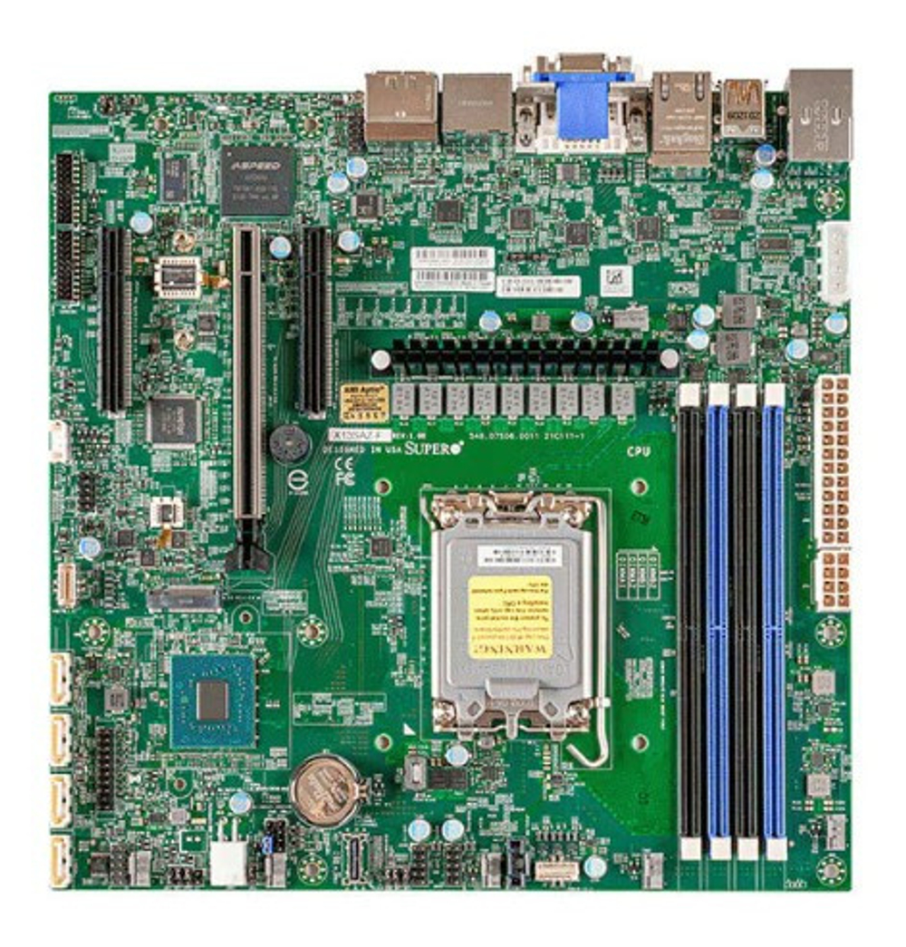 Материнская плата mATX Supermicro MBD-X13SAZ-F-B