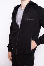 Спортивный костюм PULSE OF RAIN черный на молнии