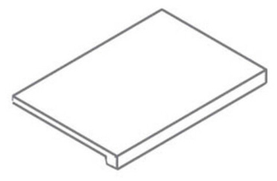 Угловая ступень AVANTGARDE PURE SCALINO ANG.DX правая (620070002786)