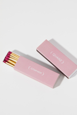 Спички QUARZ розовые