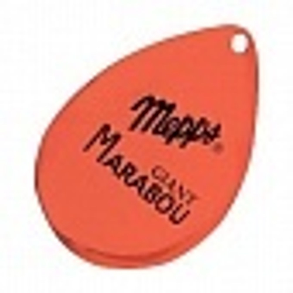 Блесна вращающаяся Mepps GIANT MARABOU Copper/Red (блистер)