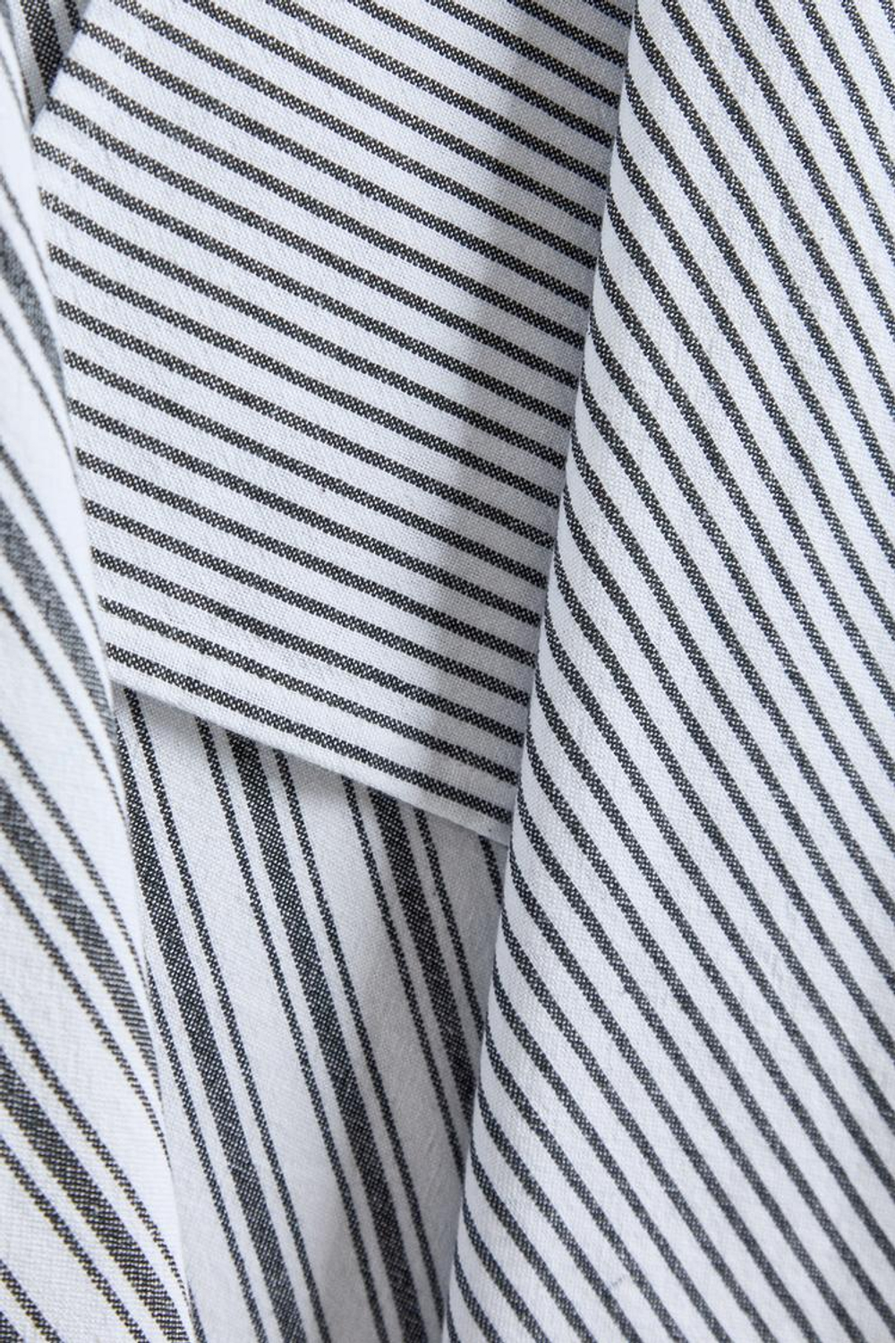 ZARA HOME ПОЛОСАТОЕ ПОЛОТЕНЦЕ 2ШТ, СЕРЫЙ