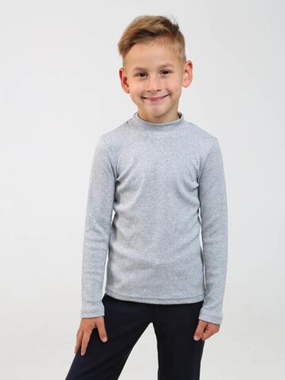 Водолазка для мальчиков "Марат-3" серый, р.140 (Ивашка)