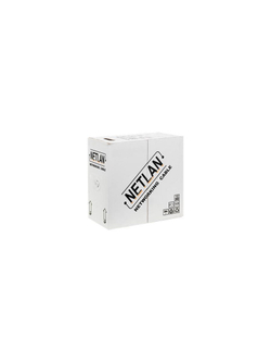 Кабель U/UTP кат.6 4 пары LSZHнг(B)-HF оранж. (уп.305м) NETLAN EC-UU004-6-LSZH-OR
