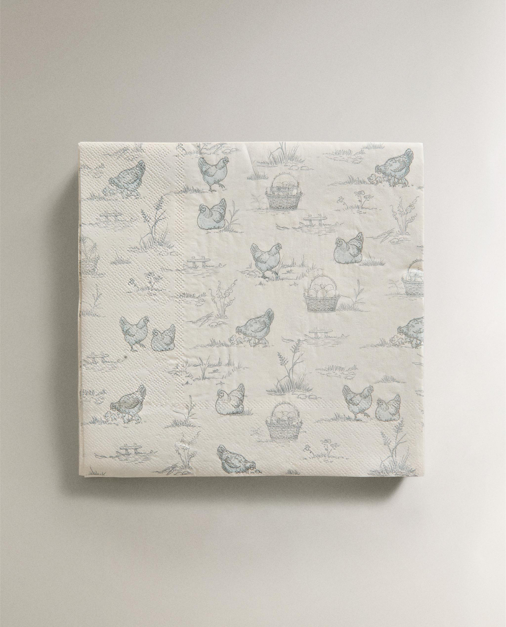 Бумажные салфетки Zara Home, бежевый, 20 шт., 6280/022
