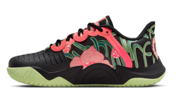 Женские Кроссовки теннисные Nike Court Air Zoom GP Turbo Osaka Premium - black/barely volt/hot punch/pink bloom