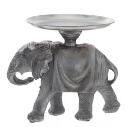 GAEM Фигурка декоративная "Слон" с подносом, L22 W16,5 H19 см