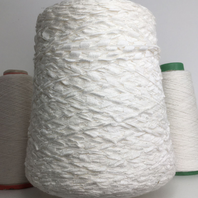 TEOREMA - Manifattura Sesia; вискоза, хлопок, п/а; 200м/100гр; col. 00001 цвет: белый; фактурная нить, лента