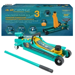 Домкрат подкатной гидравлический 3т ILOforce IF-T825010