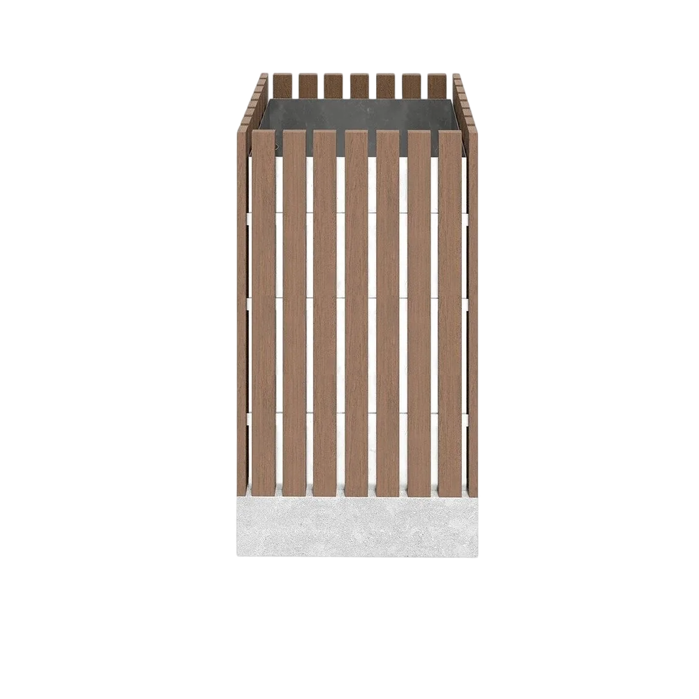 Урна на бетонном основании «Эгос»