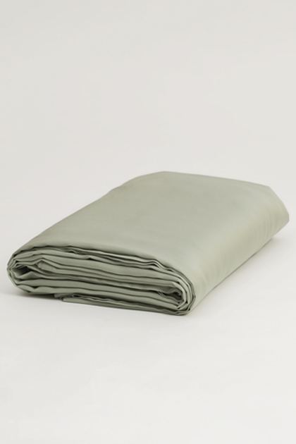 Простыня на резинке 200х200х40 German Grass Olive Brilliant зеленая Зеленый