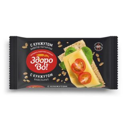 Хлебцы Здоровое Меню чёрный тмин 70 гр