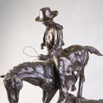 Монументальная фигура «Ковбой на коне»