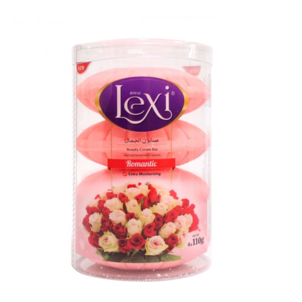 Мыло туалетное Royal Lexi BOX Романтик 4шт 110 гр