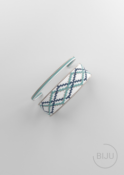 Схема PEYOTE, Схема браслета мозаичное плетение, узор из Miyuki Delica 11/0, файл PDF, №172