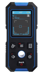 Детектор скрытой проводки Ermenrich Ping SM70, синий