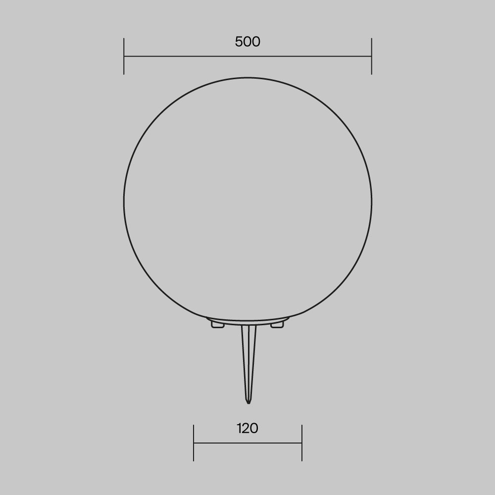Ландшафтный светильник Outdoor O594FL-01W1