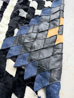 Покрывало меховое ковер из шкуры овчины