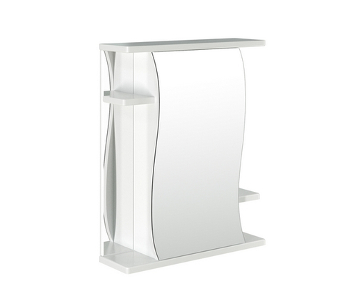 Зеркальный шкаф "Классик-55" правый без подсветки (ПВХ)